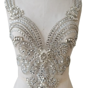 Celestial Diamond Rainfall Neck Border