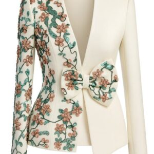 Eternal Blossom Ivory Couture Jacket