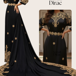 Black & Gold Somali Dirac