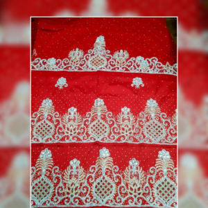 Scarlet Majesty Beaded George Wrapper