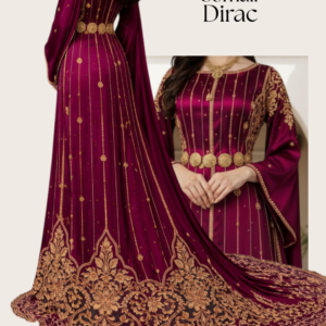 Maroon Gold Somali Dirac