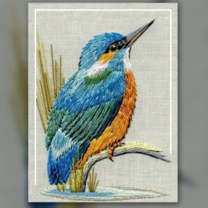 Colorful Bird Patch Work Design