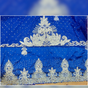 Peacock Majesty Beaded George Wrapper