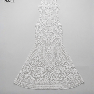 Vintage Royal Embroidered Front & Back Panel