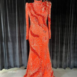 Scarlet Royale Couture Evening Gown