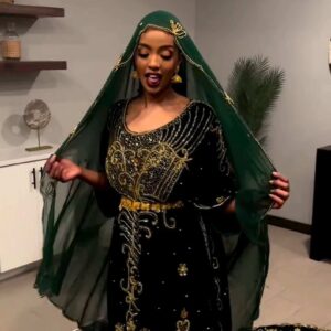 Emerald Noir Somali Dirac – Luxury Heritage Collection